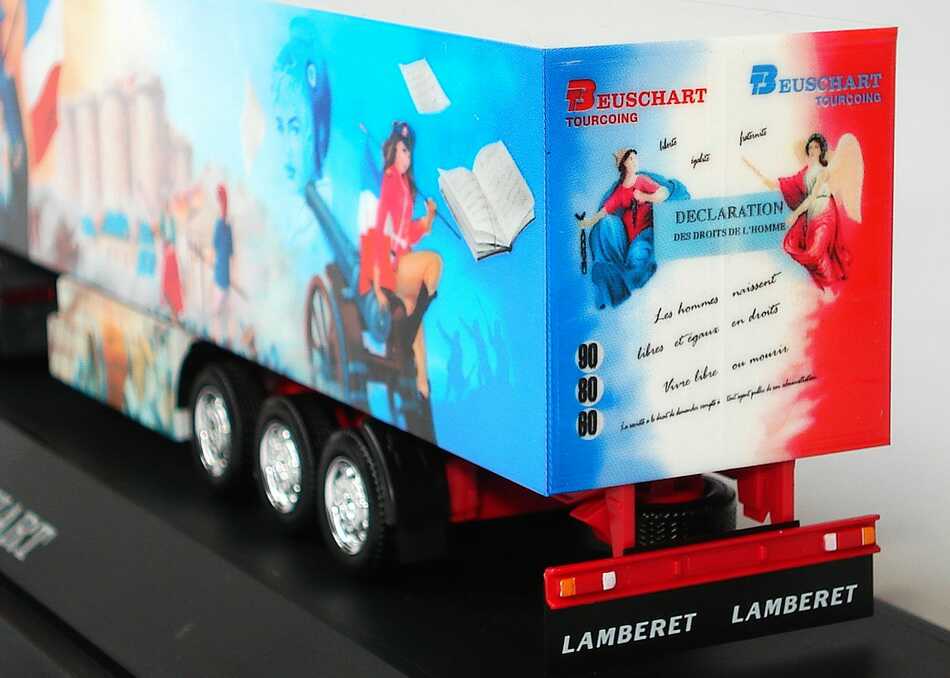 Foto 1:87 Scania R 580 Topline Fv Cv KoSzg  2/3 Beuschart, Die Revolution - La Revolution herpa 120906
