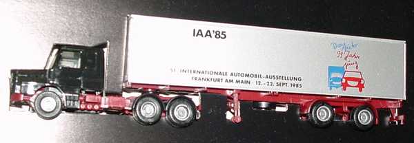 Foto 1:87 Scania T142 40CoSzg 3/2 IAA '85, Das Auto-99 Jahre jung herpa