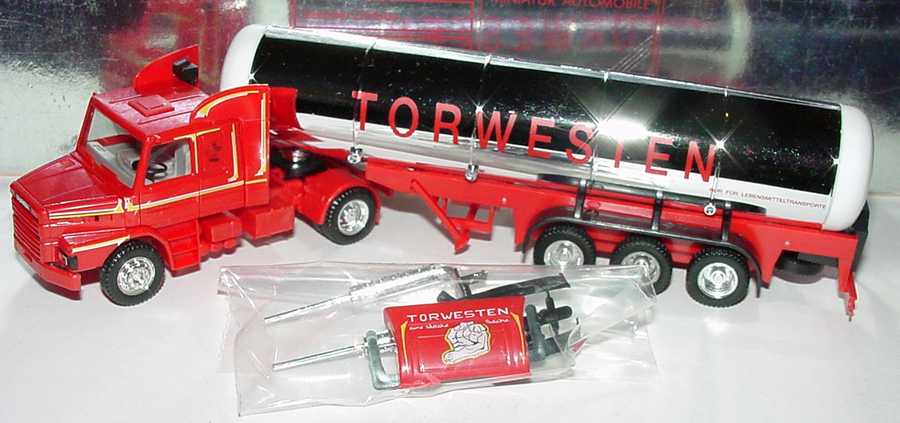 Foto 1:87 Scania T142 Fv Chrom-TSzg 2/3 Torwesten herpa