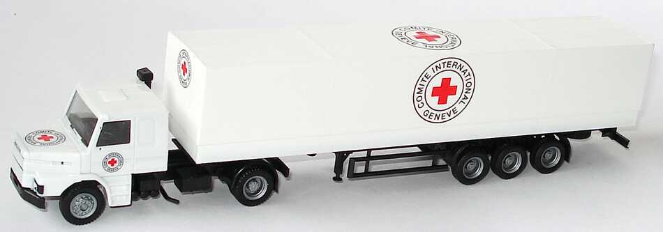 Foto 1:87 Scania T142 PPSzg 2/3 Comite International Geneve (The Best of Red Cross) herpa
