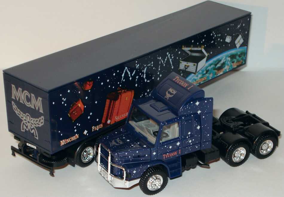 Foto 1:87 Scania T143 Fv KoSzg 3/3 MCM, Tycoon I (Creative Truck Edition 1994) herpa 174381