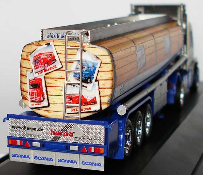 Foto 1:87 Scania T143 Topline Fv Cv TankSzg 2/3 Möta, Best Warrior herpa 120357