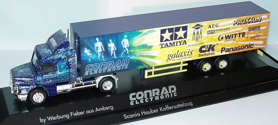 Foto 1:87 Scania T143 Topline Fv KoSzg 2/2 Cv Conrad Electronic, Scall herpa 187800