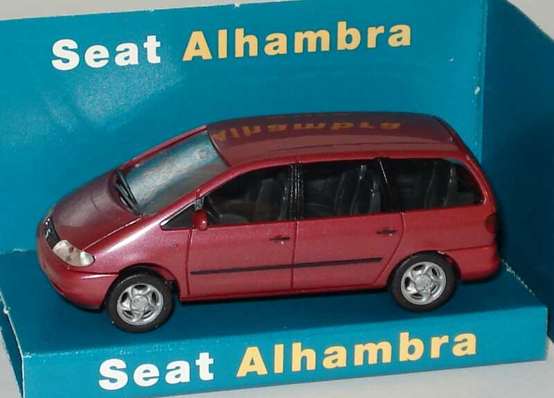 Foto 1:87 Seat Alhambra rot-met. (Seat) herpa