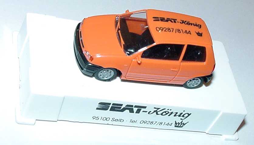 Foto 1:87 Seat Arosa apricot Seat-König AMW/AWM