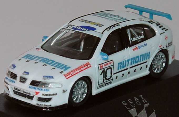 Foto 1:87 Seat Leon Cupra R Super Copa 2005 Rutronik Europe Nr.10, Thomas Marschall herpa 038058