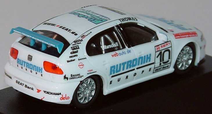 Foto 1:87 Seat Leon Cupra R Super Copa 2005 Rutronik Europe Nr.10, Thomas Marschall herpa 038058