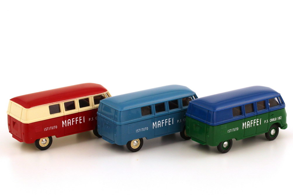 Foto 1:87 Set-Pakung Istituto Maffei (3x VW T1 (T1a) Bus) Brekina 90398