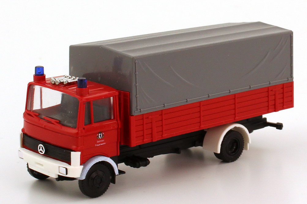 Foto 1:87 Set-Packung Feuerwehr Berlin (VW Passat Variant II + Iveco Daily + Mercedes-Benz LP 813) Busch 49924
