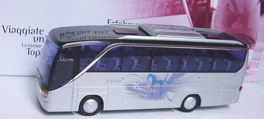 Foto 1:87 Setra S 411 HD Design Einhorn Werbemodell IAA 2002) AMW/AWM