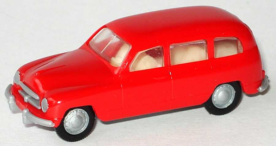 Foto 1:87 Skoda 1200 (1952) Kombi orangerot IGRA 602