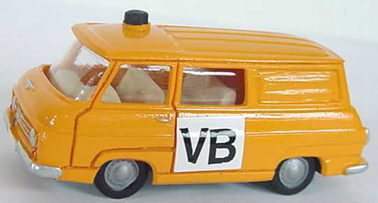 Foto 1:87 Skoda 1203 Bus Polizei orange VB Artapo 032