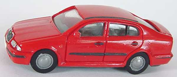 Foto 1:87 Skoda Oktavia Fließheck rot Artapo 026