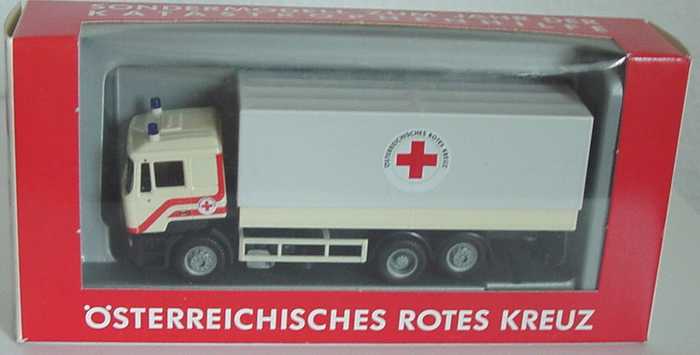Foto 1:87 Steyr NSK 3a PP-LKW Österreichisches Rotes Kreuz (Sondermodell zum Jahr der Katastrophenhilfe) herpa