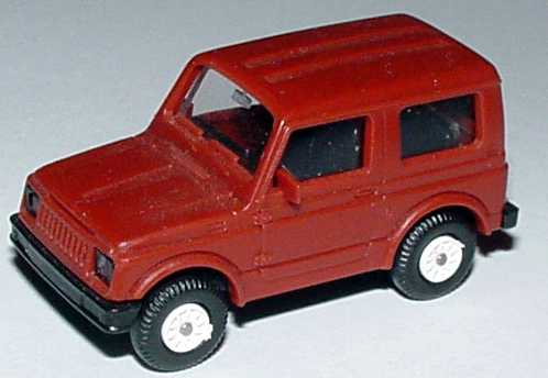 Foto 1:87 Suzuki SJ 410 karminrot Rietze