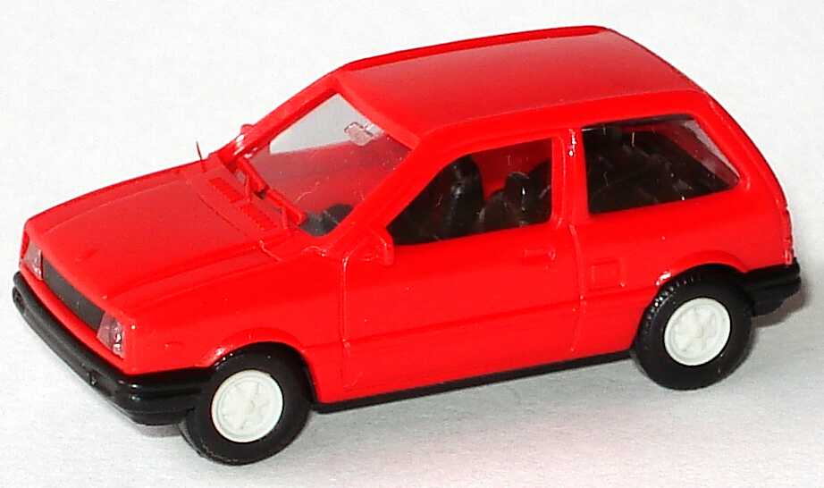 Foto 1:87 Suzuki Swift rot, weiße Felgen Rietze 10150