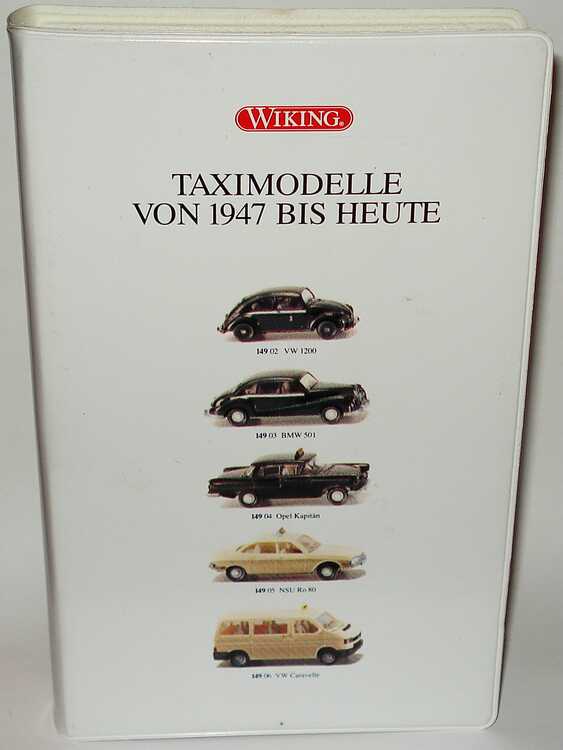 Foto 1:87 Taximodelle von 1947 bis heute (VW 1200, BMW 501, Opel Kpitän, NSU Ro 80, VW Caravelle) Wiking 99002