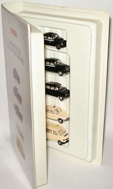 Foto 1:87 Taximodelle von 1947 bis heute (VW 1200, BMW 501, Opel Kpitän, NSU Ro 80, VW Caravelle) Wiking 99002