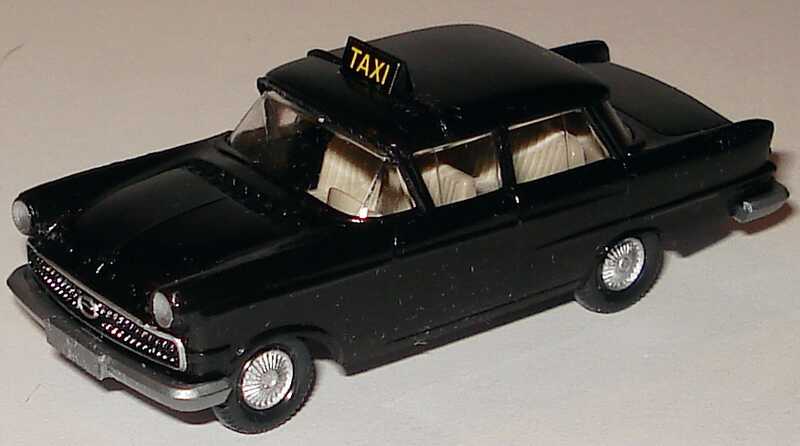 Foto 1:87 Taximodelle von 1947 bis heute (VW 1200, BMW 501, Opel Kpitän, NSU Ro 80, VW Caravelle) Wiking 99002