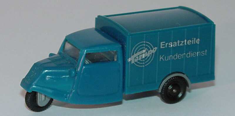 Foto 1:87 Tempo Hanseat Kasten Tempo Ersatzteile Kurierdienst Praliné