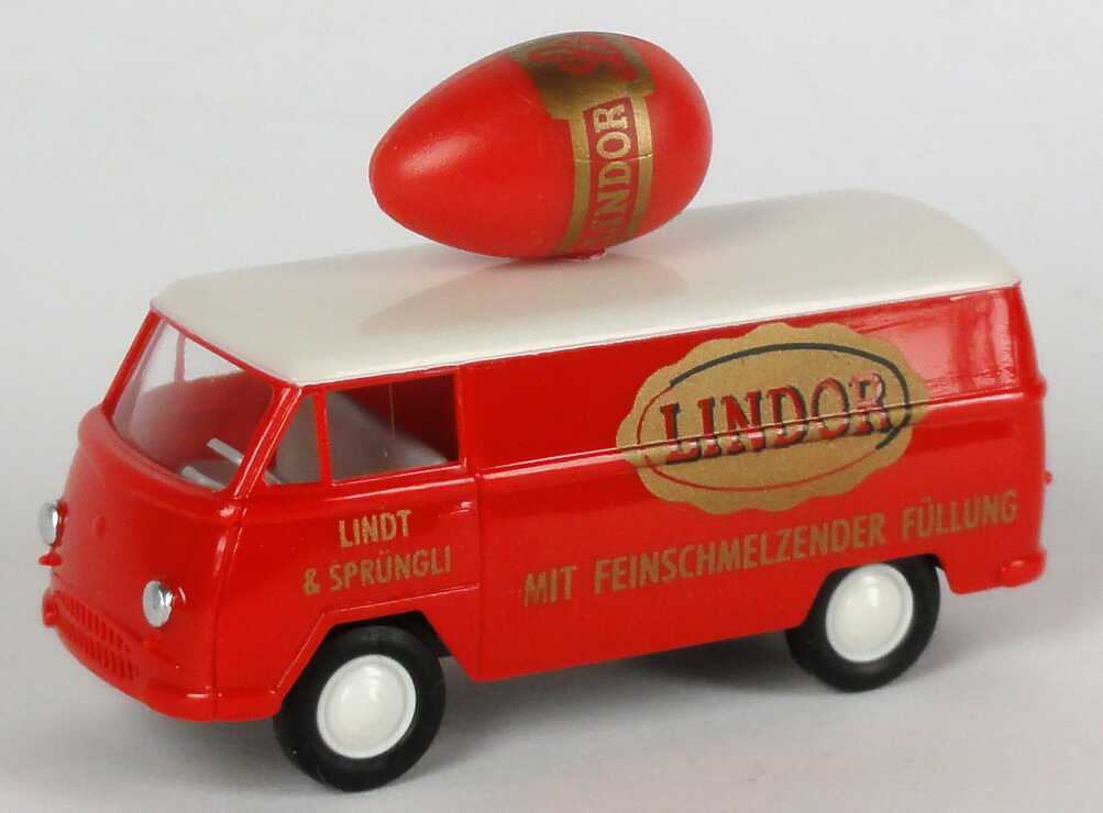 Foto 1:87 Tempo Matador E Lindt Lindor mit Lindt-Ei auf Dach (Oster-Sondermodell) Epoche 10102