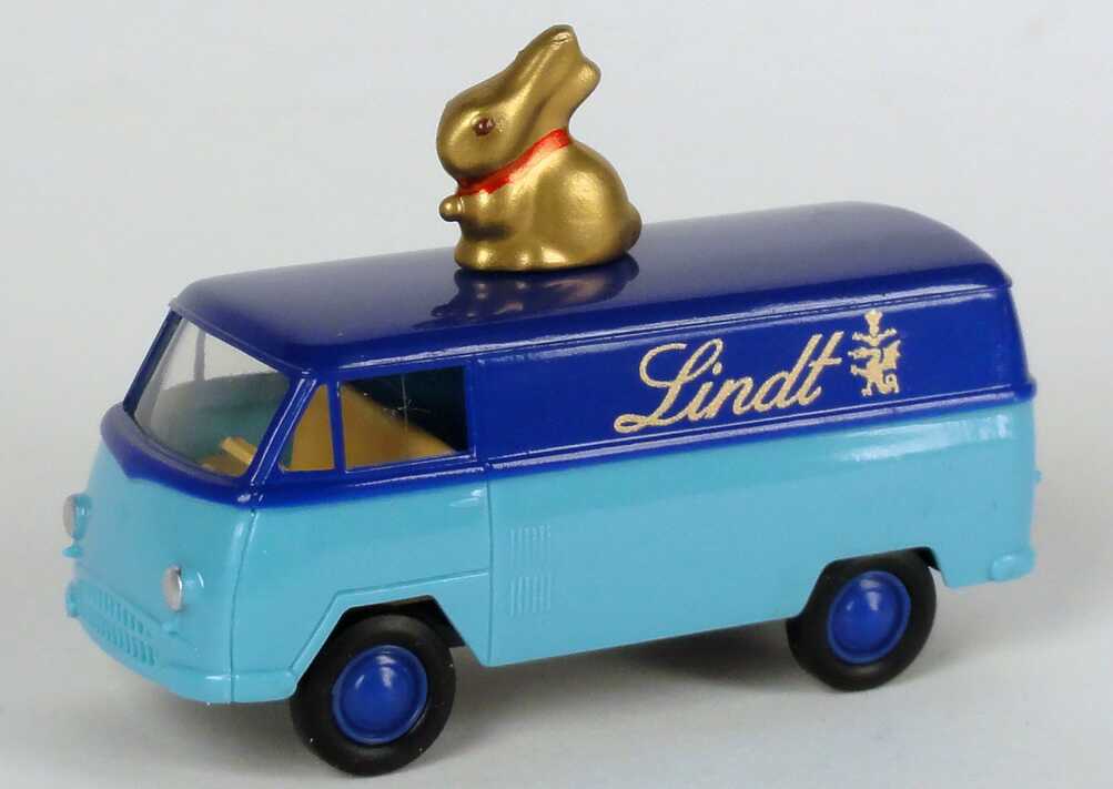 Foto 1:87 Tempo Matador E Lindt mit Lindt-Hase auf Dach Epoche 10101