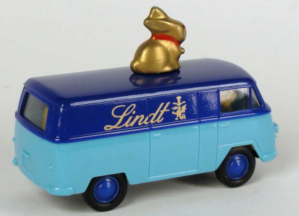 Foto 1:87 Tempo Matador E Lindt mit Lindt-Hase auf Dach Epoche 10101