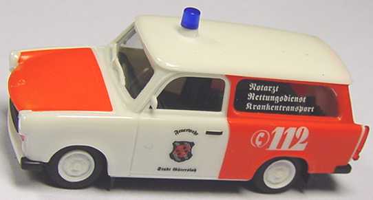 Foto 1:87 Trabant 601S Universal Feuerwehr Gütersloh herpa 043694