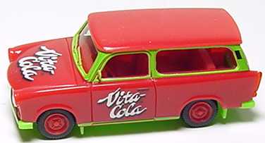 Foto 1:87 Trabant 601S Universal Vita Cola herpa 188241