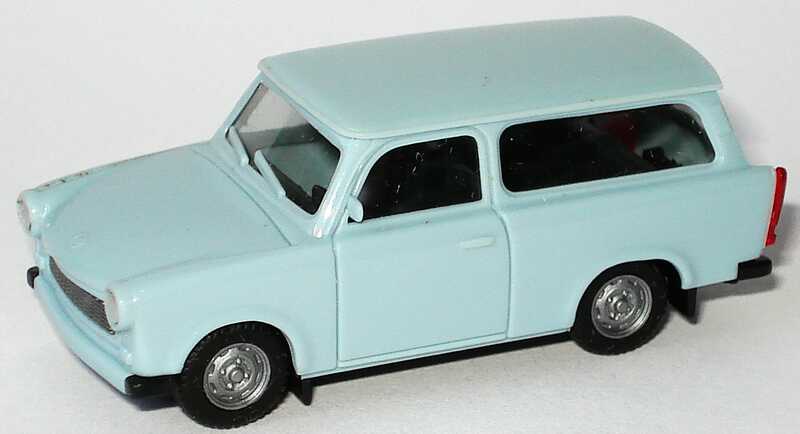 Foto 1:87 Trabant 601S Universal hellgraublau herpa 020770