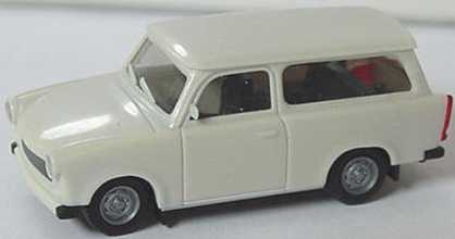 Foto 1:87 Trabant 601S Universal weißgrau herpa 3088