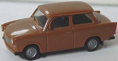 Foto 1:87 Trabant 601S braun herpa