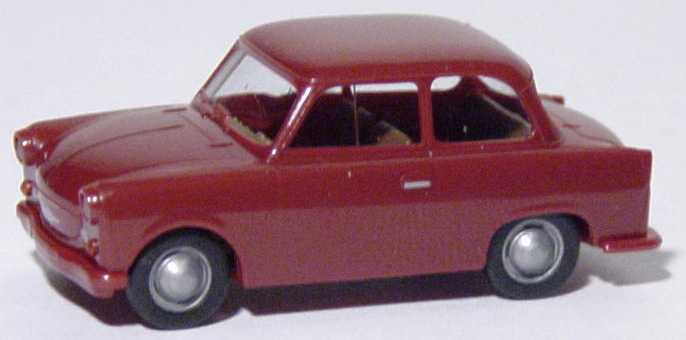 Foto 1:87 Trabant P50 (1958) weinrot herpa 27500