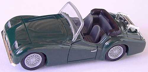 Foto 1:87 Triumph TR3 racinggreen herpa 022316