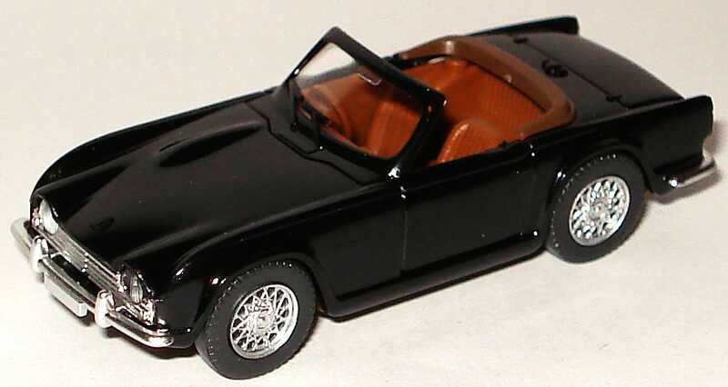 Foto 1:87 Triumph TR4 schwarz Wiking 81504