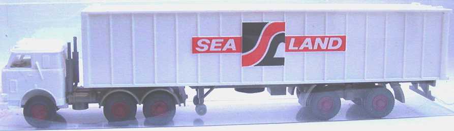 Foto 1:87 US-Truck COE 40-CoSzg 3/2 Sea Land Wiking