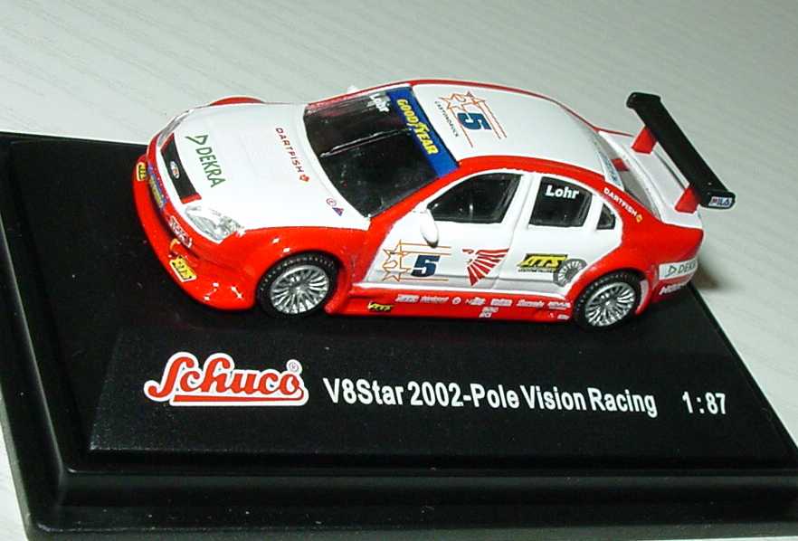 Foto 1:87 V8 Star 2002 Ford Mondeo Pole Vision, DEA Nr.5, Lohr Schuco 21656