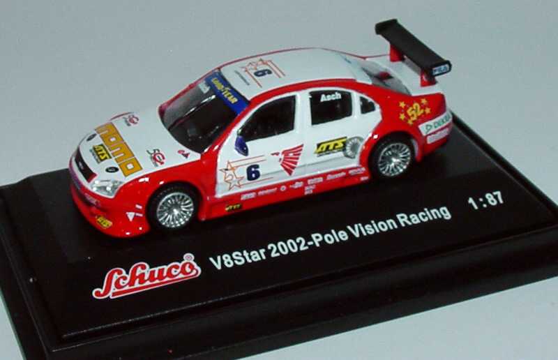 Foto 1:87 V8 Star 2002 Ford Mondeo Pole Vision, DEA Nr.6, Asch Schuco 21657