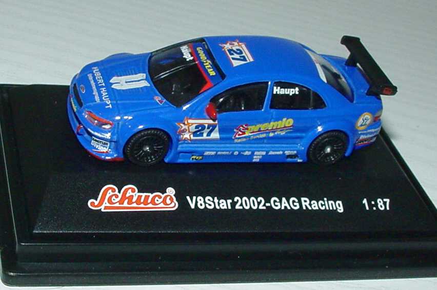 Foto 1:87 V8 Star 2002 Opel Omega GAG-Racing, Premio Nr.27, Haupt Schuco 21625
