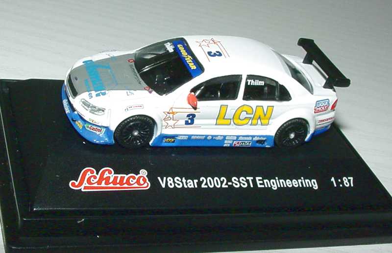 Foto 1:87 V8 Star 2002 Opel Omega SST-Engineering, LCN Nr.3, Thiim Schuco 21623