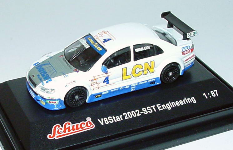 Foto 1:87 V8 Star 2002 Opel Omega SST-Engineering, LCN Nr.4, Widmann Schuco