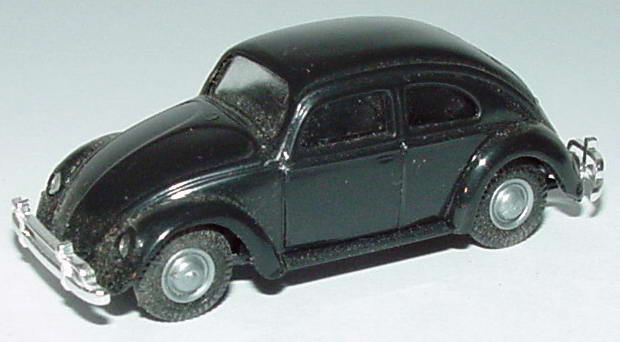 Foto 1:87 VW 1200 Brezelkäfer Exportversion schwarz Praliné 2736