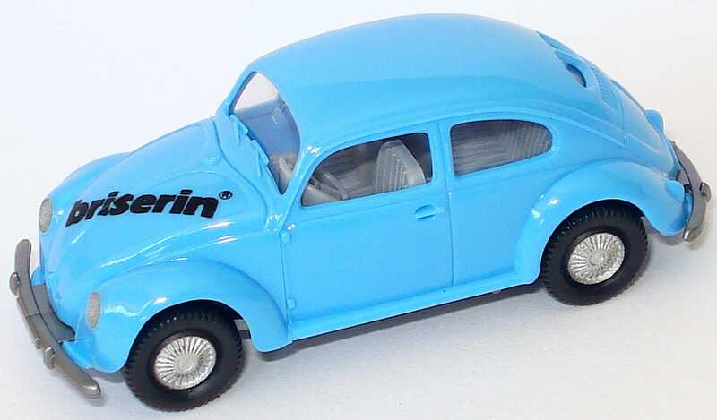 Foto 1:87 VW 1200 Brezelkäfer briserin hellblau Wiking