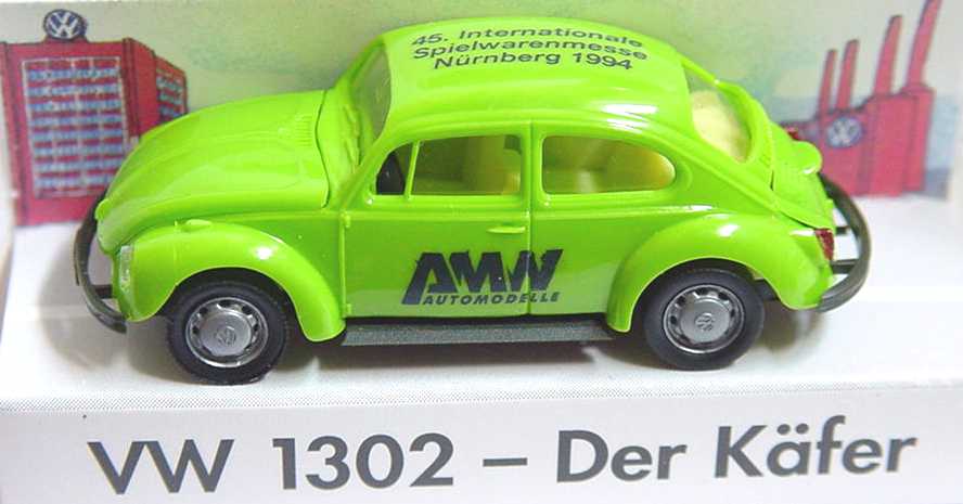 Foto 1:87 VW 1302 lindgrün 45. Internationale Spielwarenmesse Nürnberg 1994 (in Sonderverpackung) AMW/AWM 0020