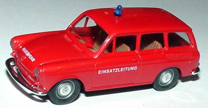 Foto 1:87 VW 1500 Variant Feuerwehr Einsatzleitung Brekina 26512