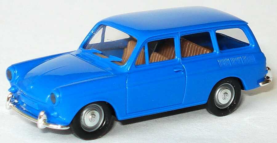 Foto 1:87 VW 1500 Variant blau Brekina 26500