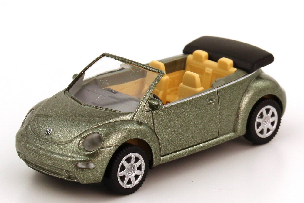 Foto 1:87 VW-AutoMuseum-Setpackung Mille Miglia 2004 (Brezel-Käfer Mille Miglia 1954 Nr.347, Strähle + Beetle Cabrio cedergrün) Werbemodell Wiking