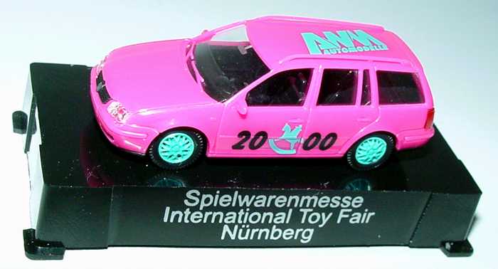 Foto 1:87 VW Bora Variant pink AWM 2000 (Spielwarenmesse Nürnberg) AMW/AWM