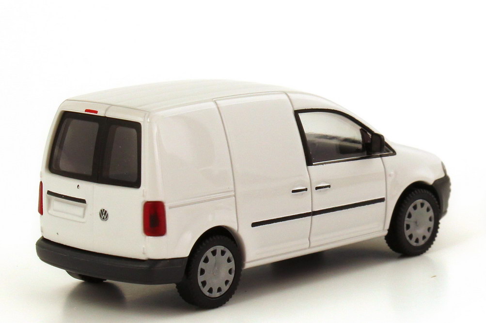 Foto 1:87 VW Caddy III Kasten (Typ 2K) candyweiß Wiking 27502
