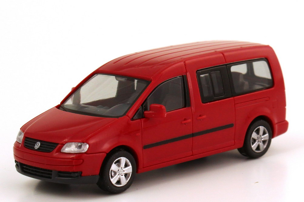 Foto 1:87 VW Caddy III Maxi Life (Typ 2K) tornadorot Rietze 2K3099301Y3D